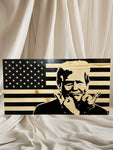 Trump Flag American Flag