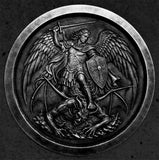 Saint Michael Wall Plaque | Handcrafted Christian Wall Art