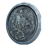 Saint Michael Wall Plaque | 22" Handcrafted Christian Wall Art