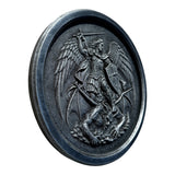 Saint Michael Wall Plaque | Handcrafted Christian Wall Art
