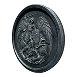 Saint Michael Wall Plaque | Handcrafted Christian Wall Art